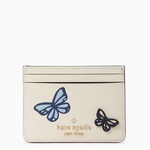 Kate Spade 3D Butterfly Card Case Wallet